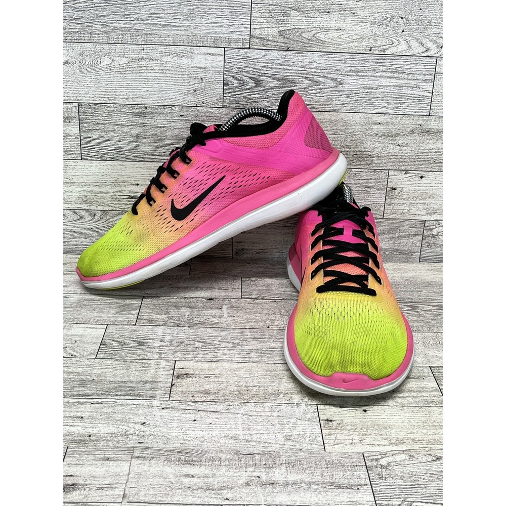 Nike Flex 2016 Run Running Shoes 844741-999 Women's‎ Size 8.5 Sneakers